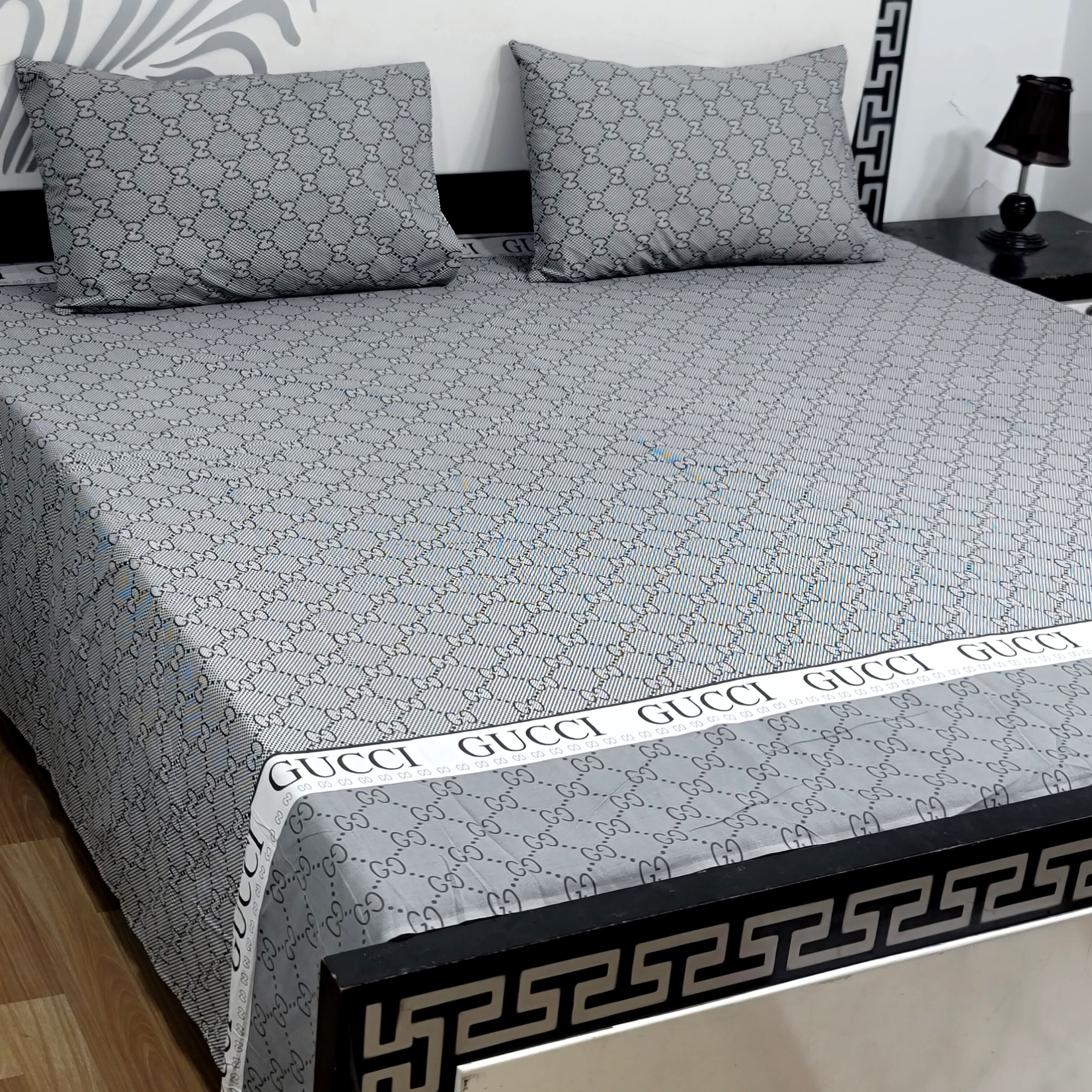 Sher Fabrics | 3pc Crystal Cotton Bedsheets