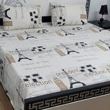 Sher Fabrics | 3pc Crystal Cotton Bedsheets