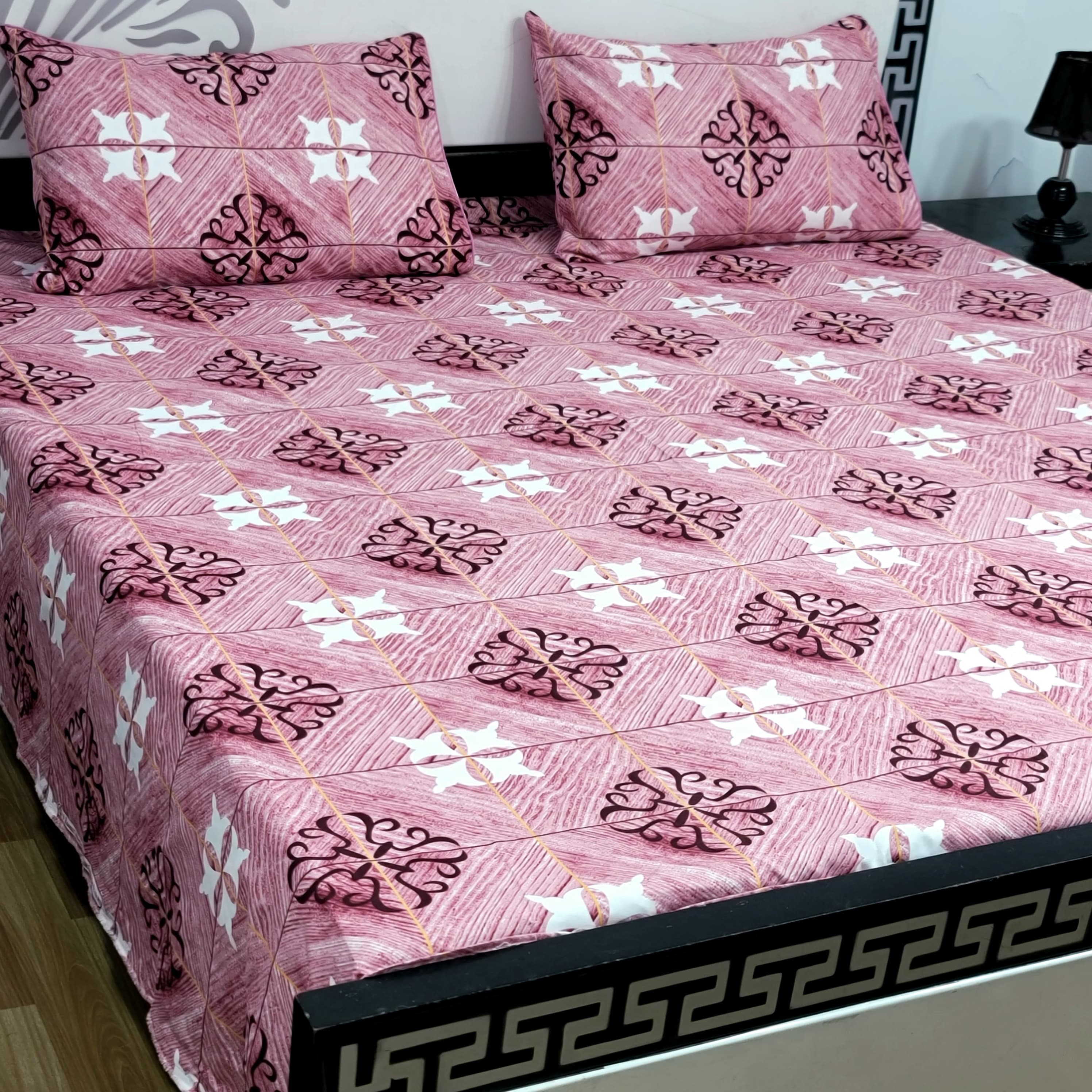 Sher Fabrics | 3pc Crystal Cotton Bedsheets