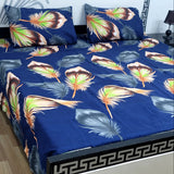 Sherwaan | 3D Crystal cotton single Bed Bedsheets