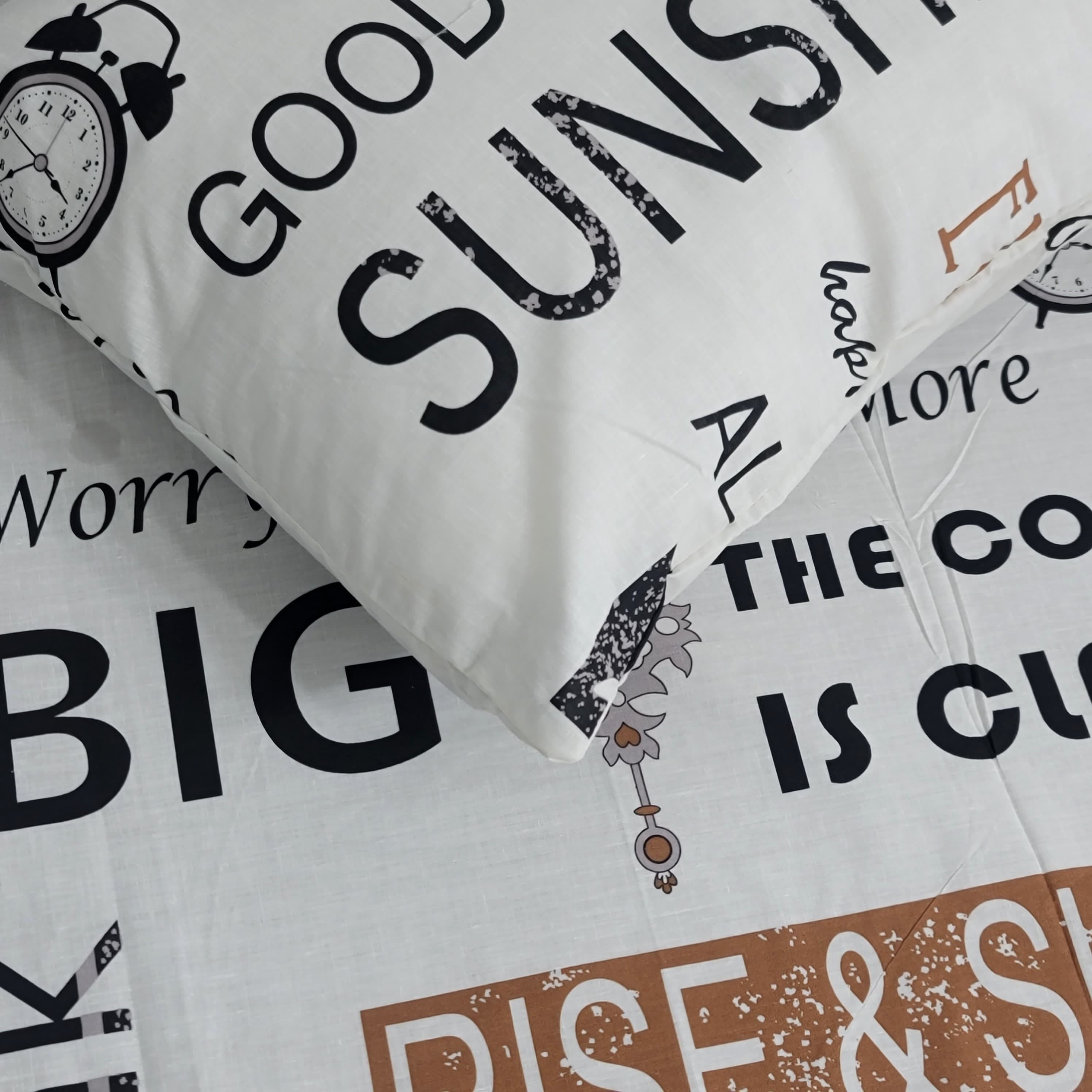 Sher Fabrics | 3pc Crystal Cotton Bedsheets