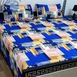 Sherwaan | 3D Crystal cotton single Bed Bedsheets