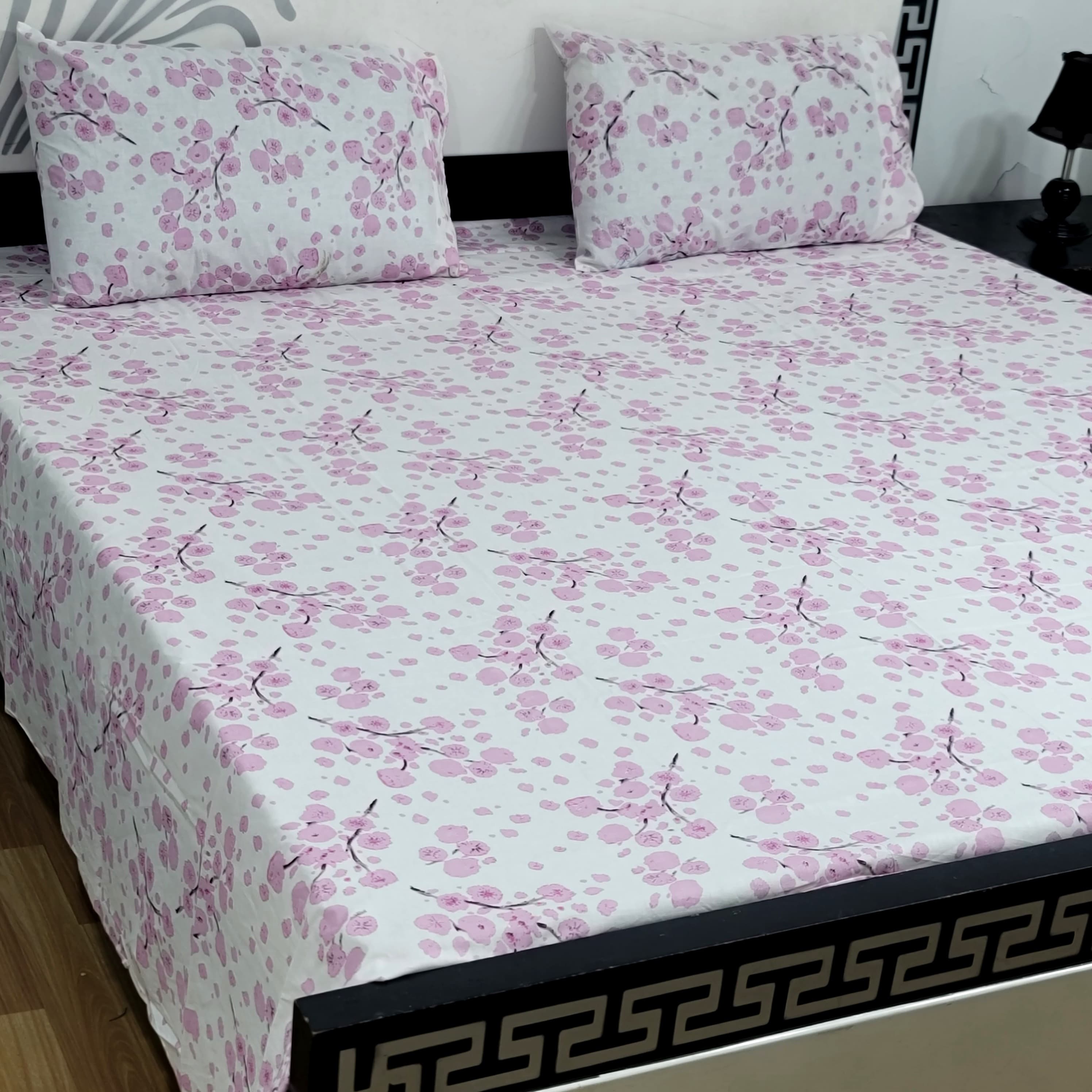Sher Fabrics | 3pc Crystal Cotton Bedsheets