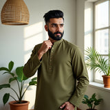 Sherwaan | Olive Green Edition