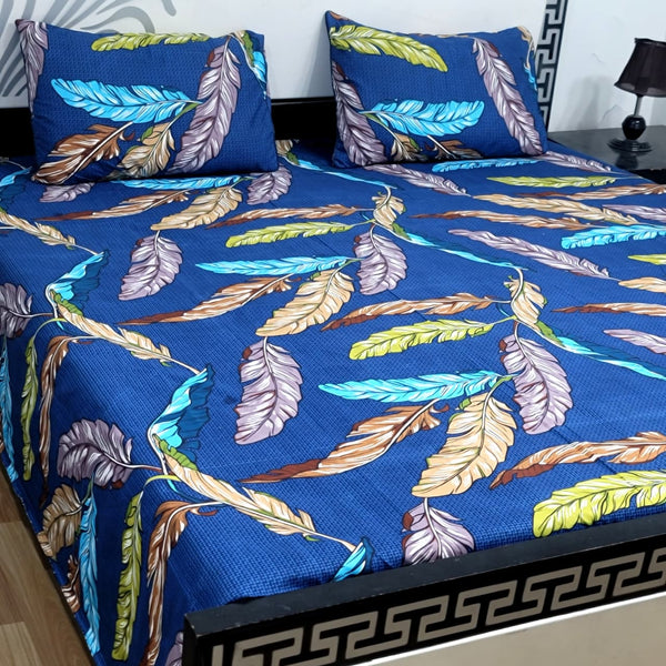 Premium Crystal Cotton Bedsheet