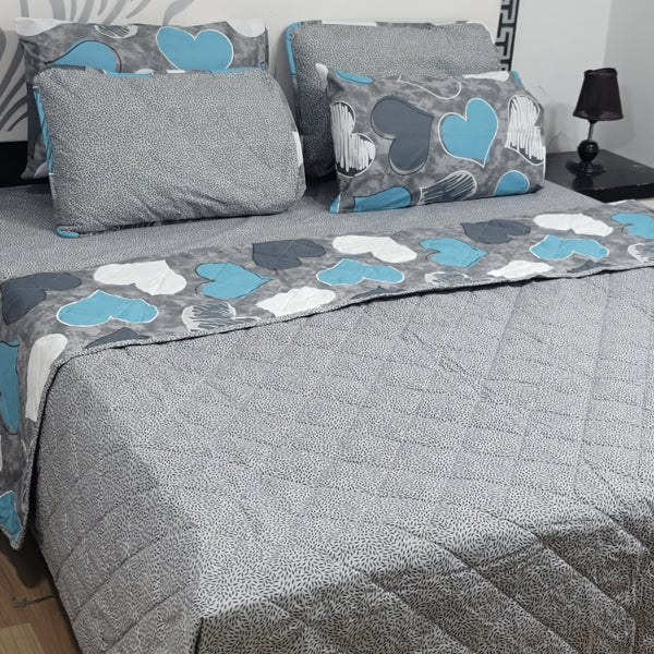PURE COTTON COMFORTERS SET